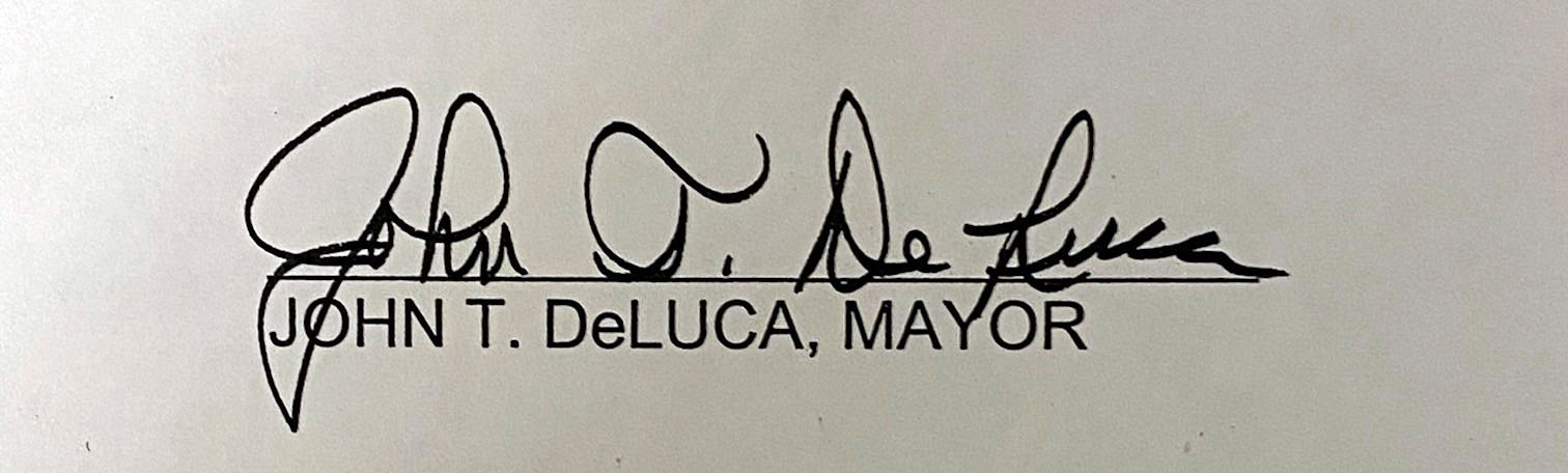 Mayor DeLuca, 2002-2005