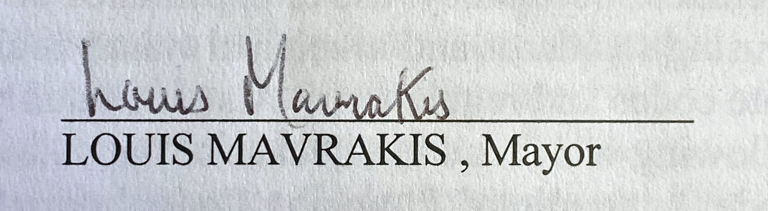 Mayor Mavrakis, 2014-2017