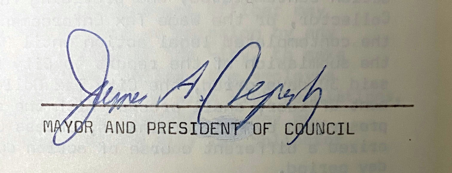 Mayor Sepesky, 1978-1989